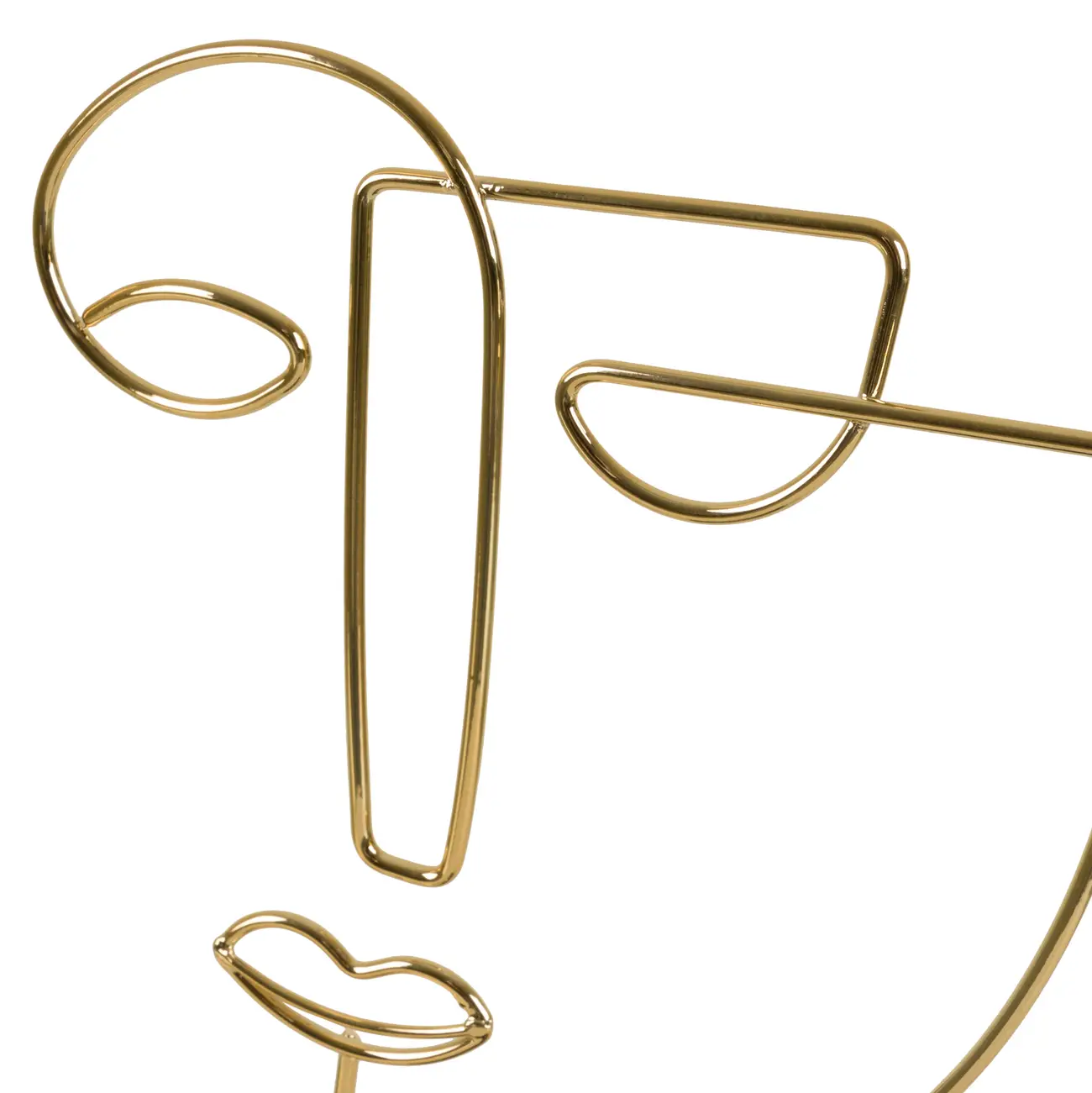 ADORNO MESA 25 CM OUTLINE DECO - OURO/PRETO - Foto 5