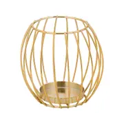 SUPORTE VELA OUTLINE DECO - OURO/BEGE - Foto 4