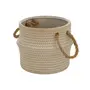 CACHEPÔ 9 CM FOLLIS - BRANCO/BEGE - Foto 3