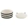PORTA-JOIAS CAT DELUXE FACE - BRANCO/PRETO - Foto 3