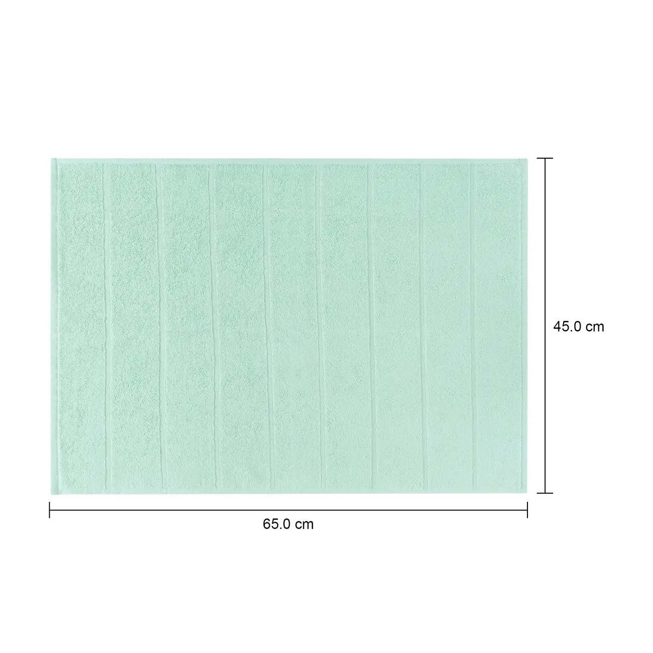 TOALHA DE PISO 65 CM X 45 CM BOLOTS - SORBET DE MENTA - Foto 7