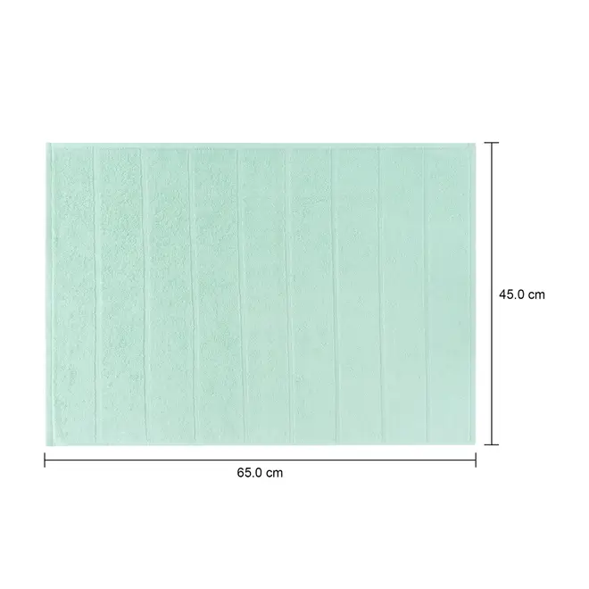 TOALHA DE PISO 65 CM X 45 CM BOLOTS - SORBET DE MENTA - Foto 7