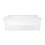 CAIXA 14 CM X 42 CM X 30 CM ORGANIZE - BRANCO TRANSLUCIDO - Foto 1