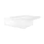 CAIXA 14 CM X 42 CM X 30 CM ORGANIZE - BRANCO TRANSLUCIDO - Foto 2