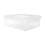 CAIXA 14 CM X 42 CM X 30 CM ORGANIZE - BRANCO TRANSLUCIDO - Foto 3