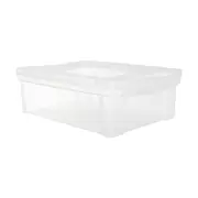 CAIXA 14 CM X 42 CM X 30 CM ORGANIZE - BRANCO TRANSLUCIDO - Foto 3