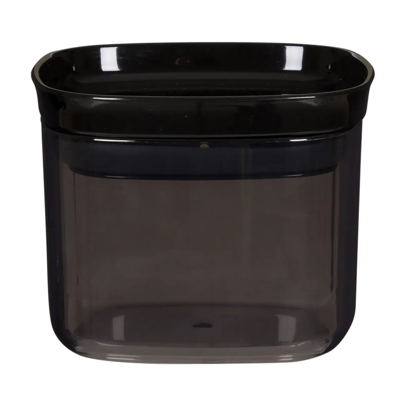 POTE HERMÉTICO 450 ML MILANO - PRETO/SMOKE - Foto 1