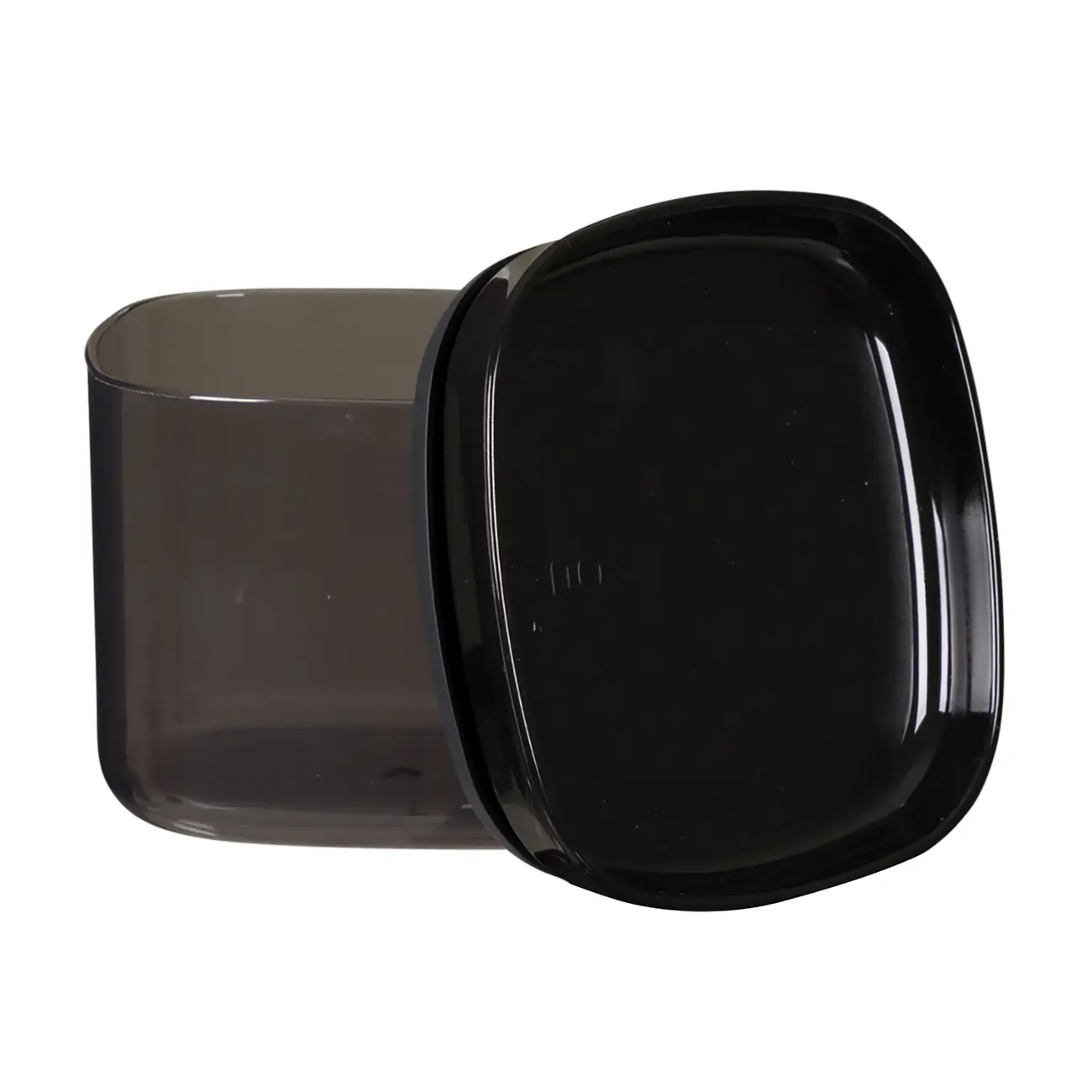 POTE HERMÉTICO 450 ML MILANO - PRETO/SMOKE - Foto 2