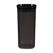 POTE HERMÉTICO 1,5 L MILANO - PRETO/SMOKE - Foto 1
