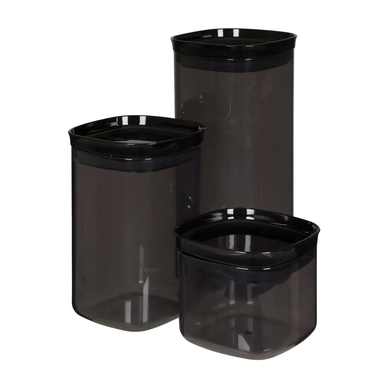 POTE HERMÉTICO 1,5 L MILANO - PRETO/SMOKE - Foto 5