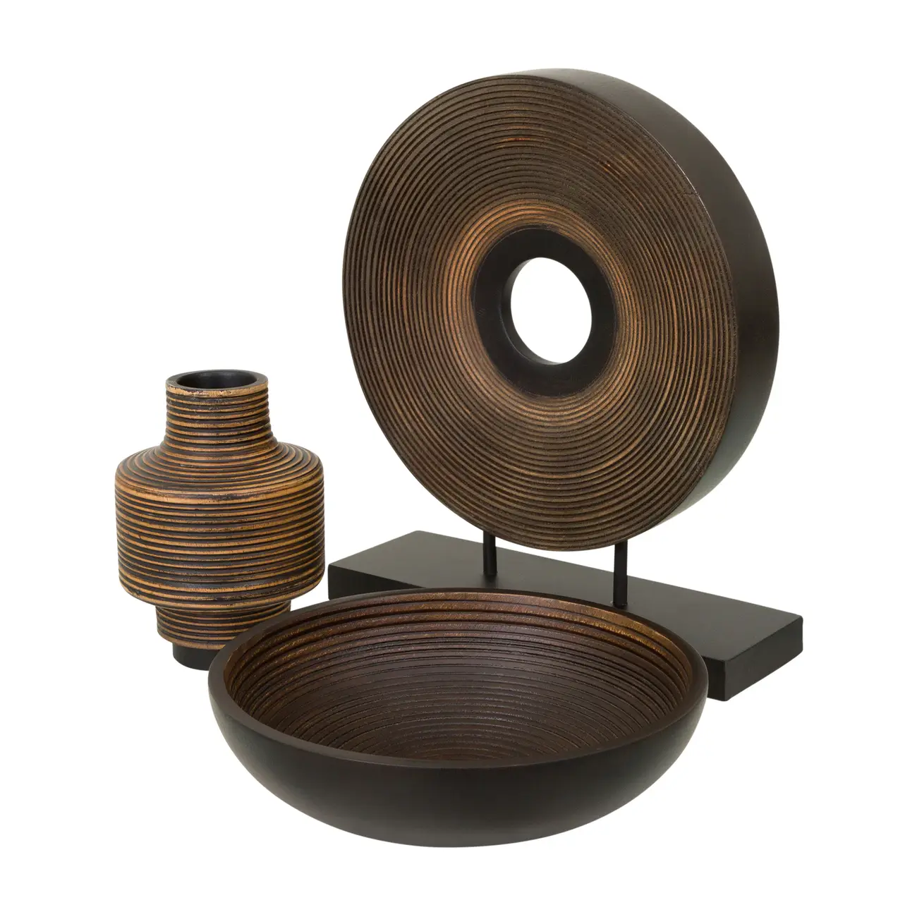 CENTRO DE MESA 25 CM MANGO ORB - MADEIRA - Foto 3