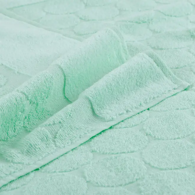 TOALHA DE LAVABO 50 CM X 30 CM BOLOTS - SORBET DE MENTA - Foto 2