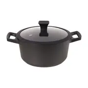 CAÇAROLA 24 CM OMEGA - PRETO - Foto 1