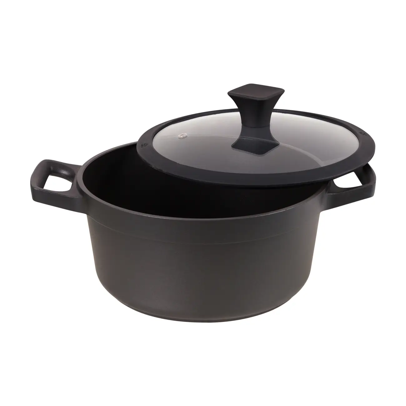 CAÇAROLA 24 CM OMEGA - PRETO - Foto 2