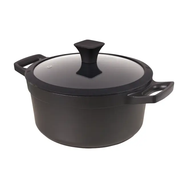 CAÇAROLA 24 CM OMEGA - PRETO - Foto 3