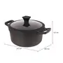 CAÇAROLA 24 CM OMEGA - PRETO - Foto 9