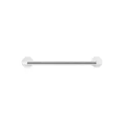 PORTA-TOALHA 44 CM FLEX SURE - BRANCO/ALUMÍNIO - Foto 1