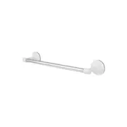 PORTA-TOALHA 44 CM FLEX SURE - BRANCO/ALUMÍNIO - Foto 3