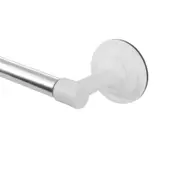 PORTA-TOALHA 44 CM FLEX SURE - BRANCO/ALUMÍNIO - Foto 4