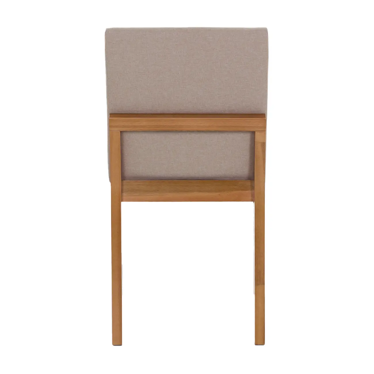 CADEIRA DE JANTAR FRAME - NOZES/BEGE - Foto 4