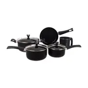 JOGO DE PANELAS COM 5 MASALA - PRETO/INCOLOR - Foto 1