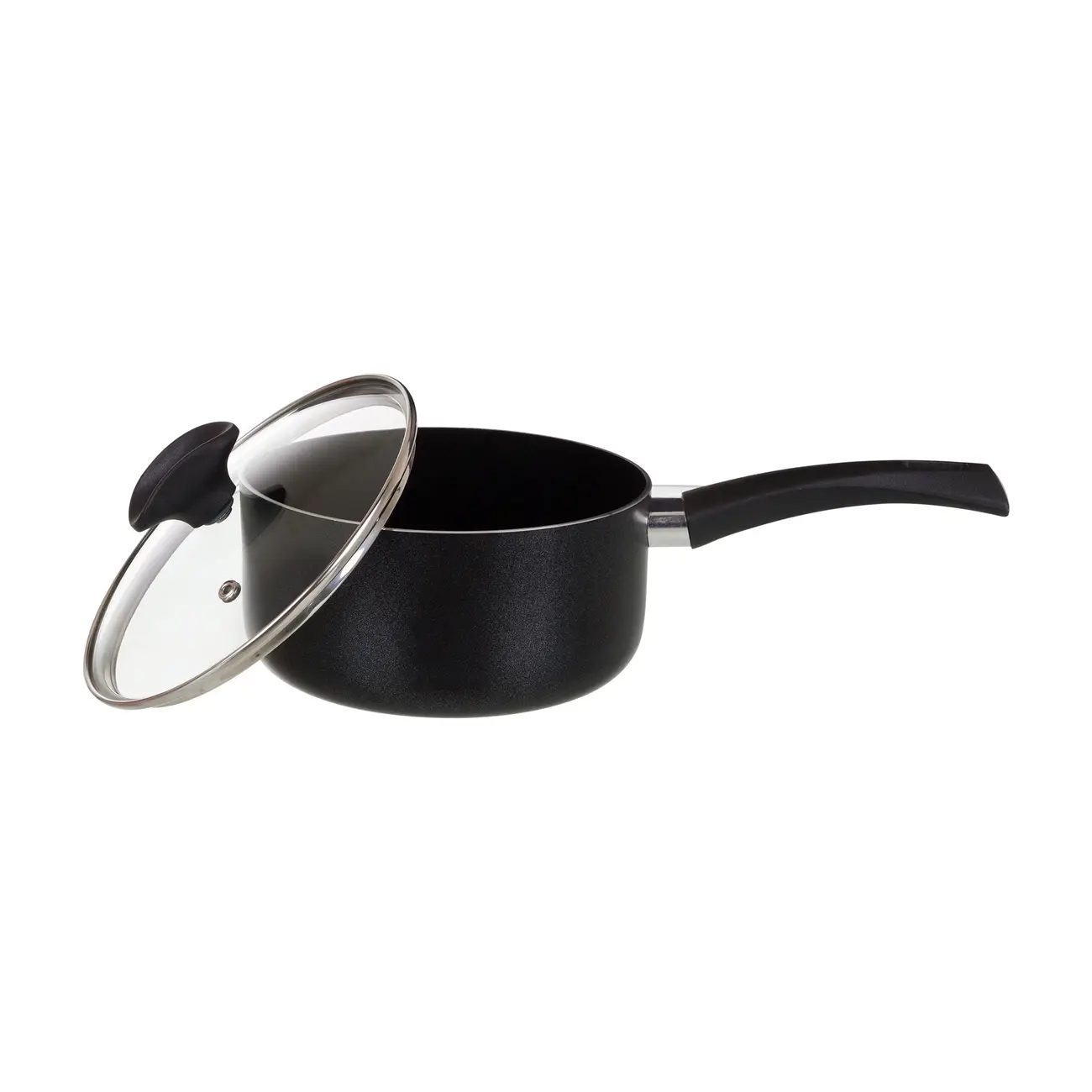 JOGO DE PANELAS COM 5 MASALA - PRETO/INCOLOR - Foto 4