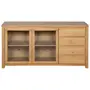 BUFFET 2 PORTAS/4 GAVETAS 1,62 M X 45 CM MASSY - AMÊNDOA/INCOLOR - Foto 1