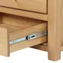 BUFFET 2 PORTAS/4 GAVETAS 1,62 M X 45 CM MASSY - AMÊNDOA/INCOLOR - Foto 4