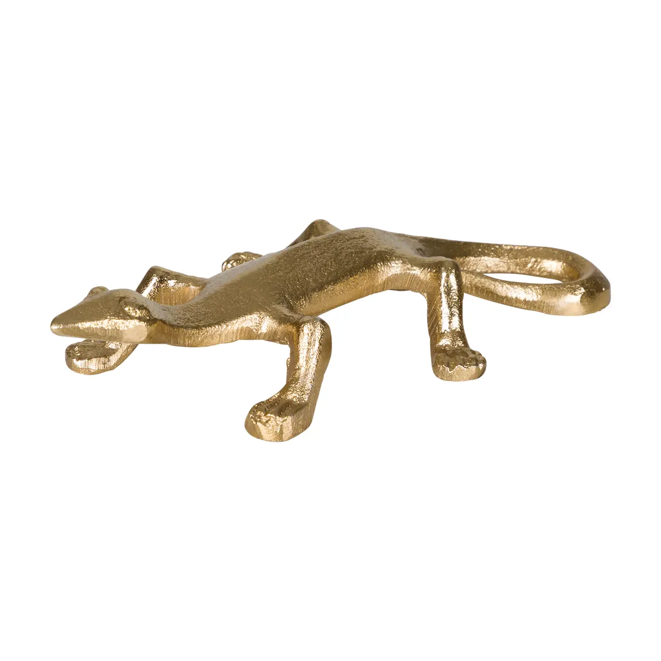 ADORNO 19 CM GEKKO - OURO - Foto 1