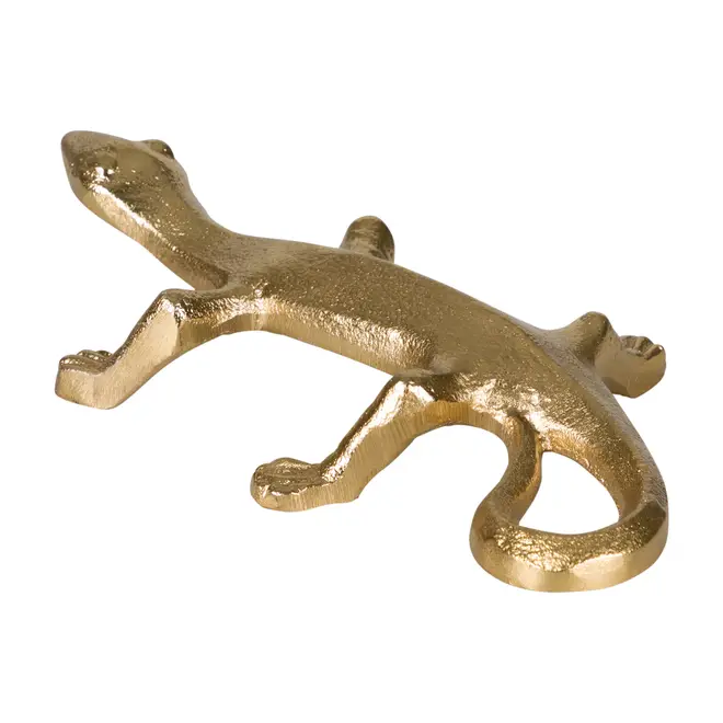 ADORNO 19 CM GEKKO - OURO - Foto 3