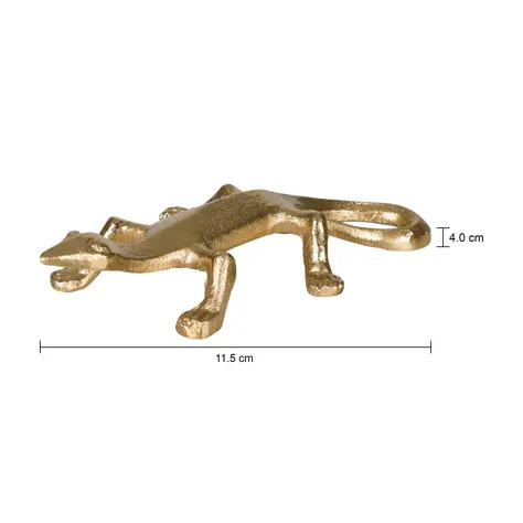 Imagem com medidas do produto ADORNO 19 CM GEKKO