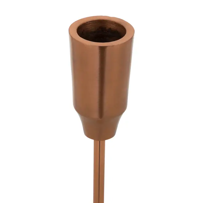 CASTIÇAL 31 CM TRINKET - COBRE - Foto 4