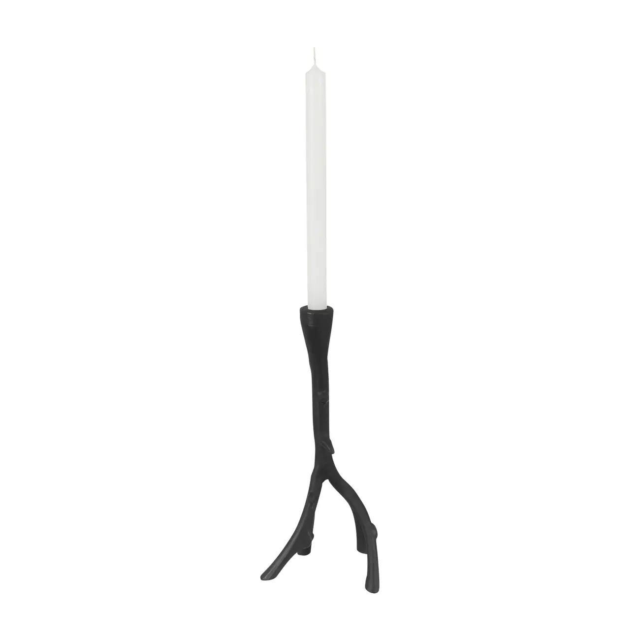 CASTIÇAL 31 CM MZIZI - PRETO - Foto 2