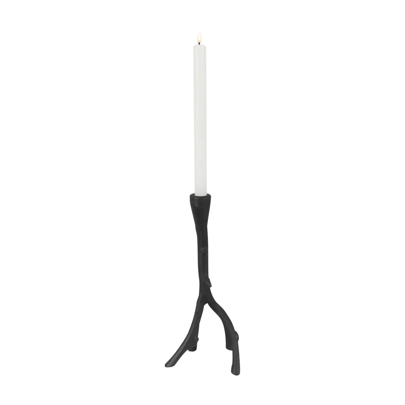 CASTIÇAL 31 CM MZIZI - PRETO - Foto 4