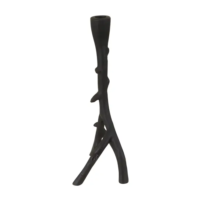 CASTIÇAL 31 CM MZIZI - PRETO - Foto 5