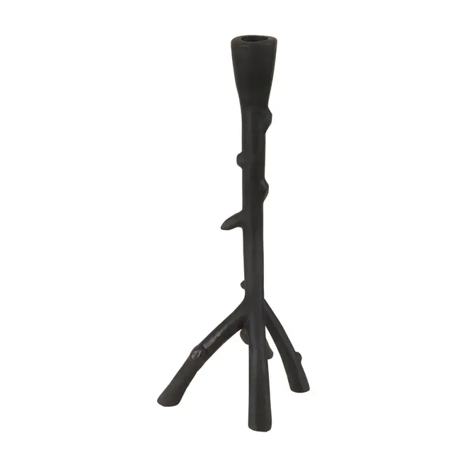 CASTIÇAL 31 CM MZIZI - PRETO - Foto 6