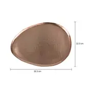 CENTRO DE MESA 30 CM ORGANIC COPPER - COBRE - Foto 6