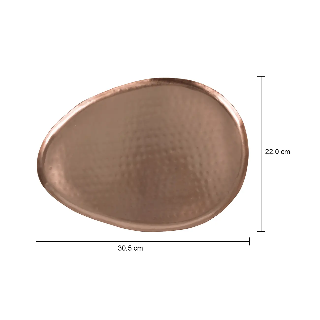 CENTRO DE MESA 30 CM ORGANIC COPPER - COBRE - Foto 6