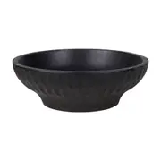 CENTRO DE MESA 25 CM TAZAMA - PRETO DESGASTADO - Foto 1