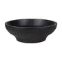 CENTRO DE MESA 25 CM TAZAMA - PRETO DESGASTADO - Foto 1
