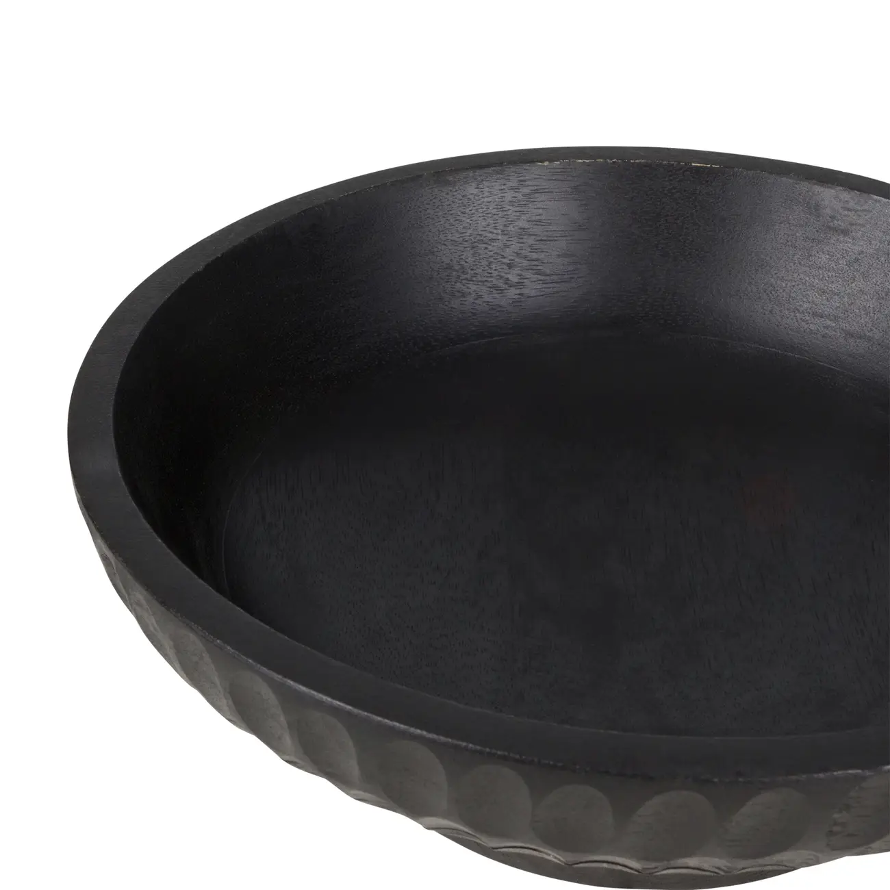 CENTRO DE MESA 25 CM TAZAMA - PRETO DESGASTADO - Foto 3