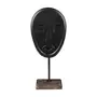 ADORNO 36 CM DABOOL - PRETO/MADEIRA - Foto 1