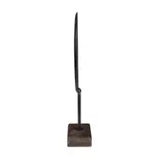 ADORNO 36 CM DABOOL - PRETO/MADEIRA - Foto 3