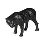 ADORNO 12 CM TAZAMA - PRETO DESGASTADO - Foto 1