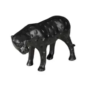 ADORNO 12 CM TAZAMA - PRETO DESGASTADO - Foto 1
