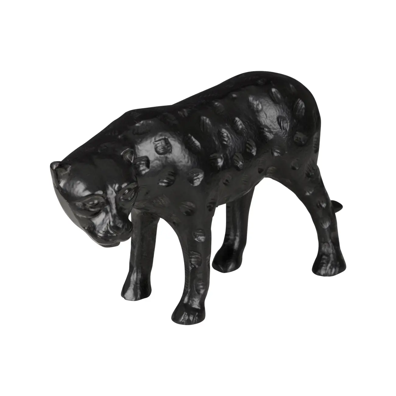 ADORNO 12 CM TAZAMA - PRETO DESGASTADO - Foto 1