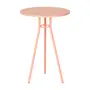 MESA LATERAL ALTA REDONDA 45 CM LEGS - MELÃO/MELÃO - Foto 1