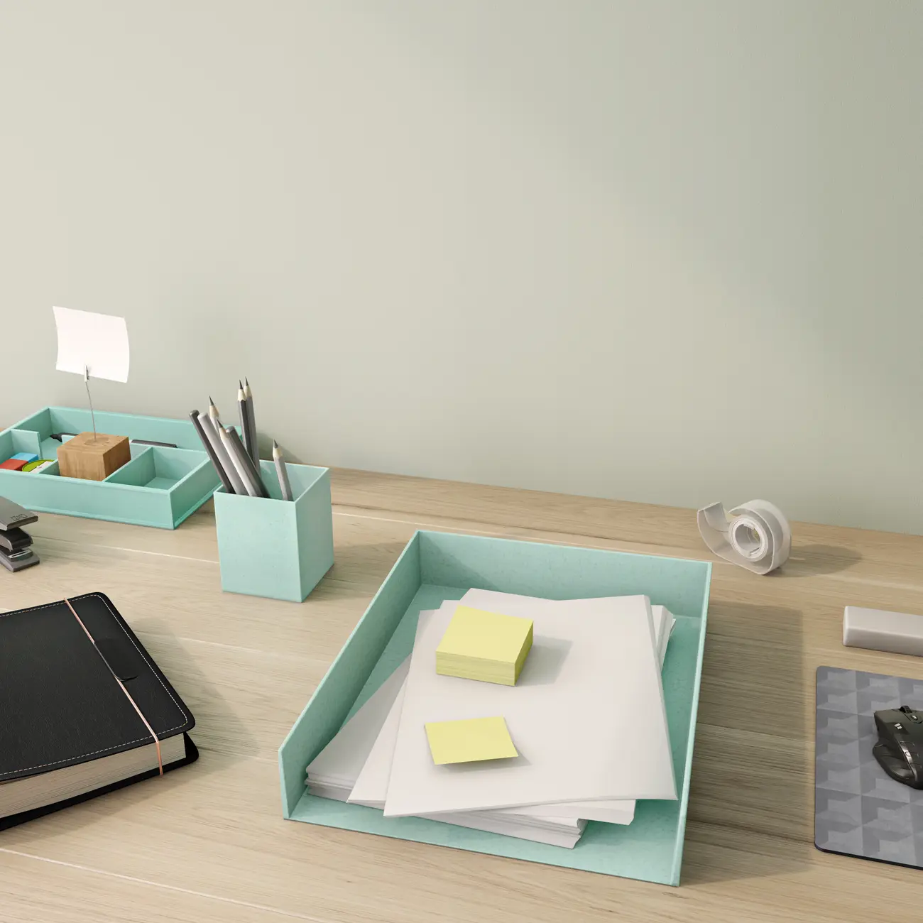 PORTA-PAPEL DE MESA GRANNO - SÁLVIA - Foto 10