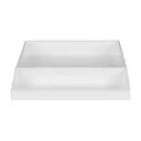 BRANCO - ORGANIZADOR DE MESA GAVETAS DUPLO AESTHETIC