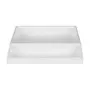 BRANCO - ORGANIZADOR DE MESA GAVETAS DUPLO AESTHETIC
